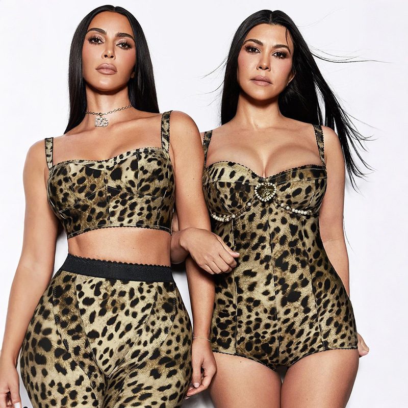 Leoparden-Print-Set