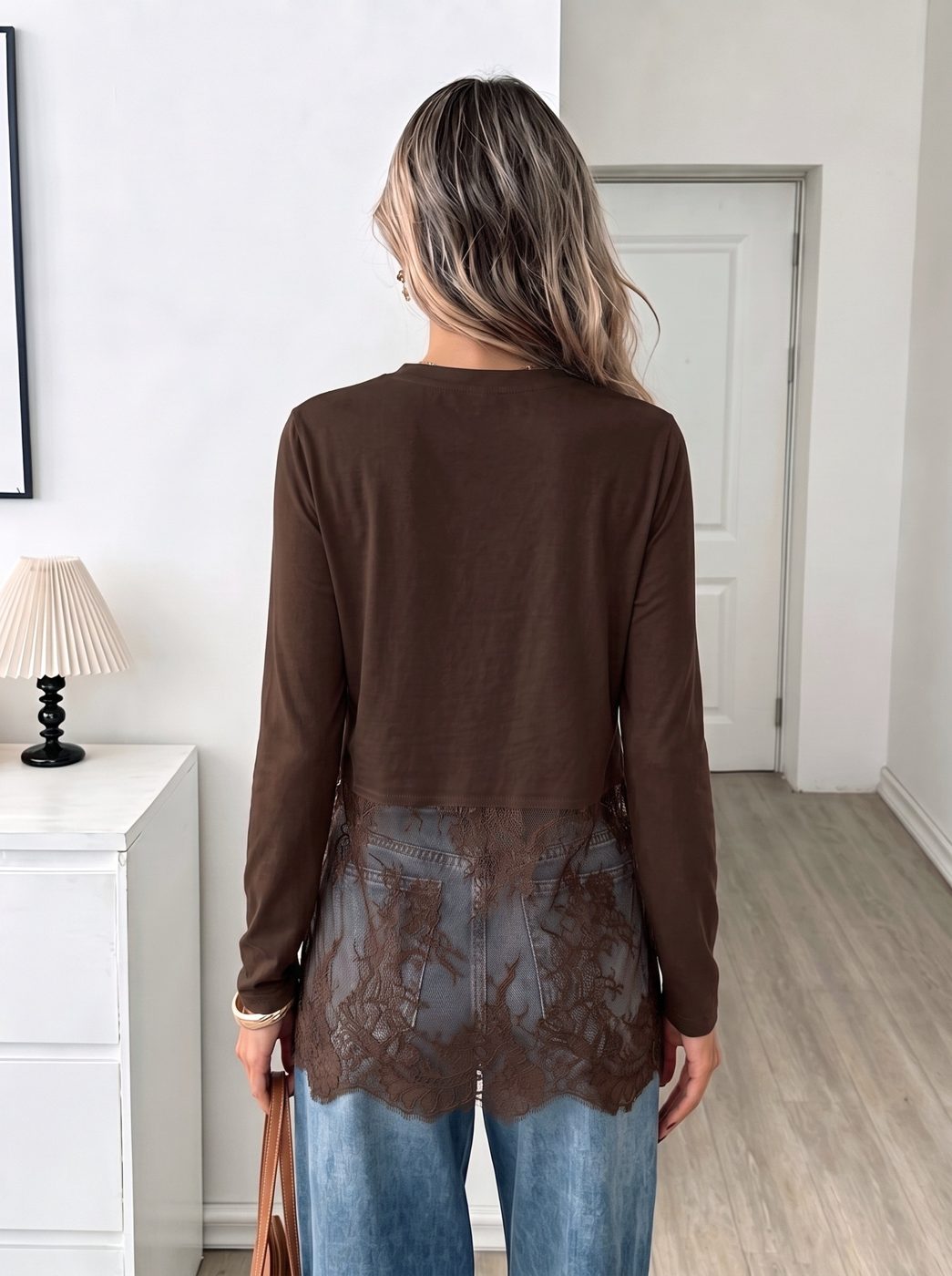 Black Lace Top