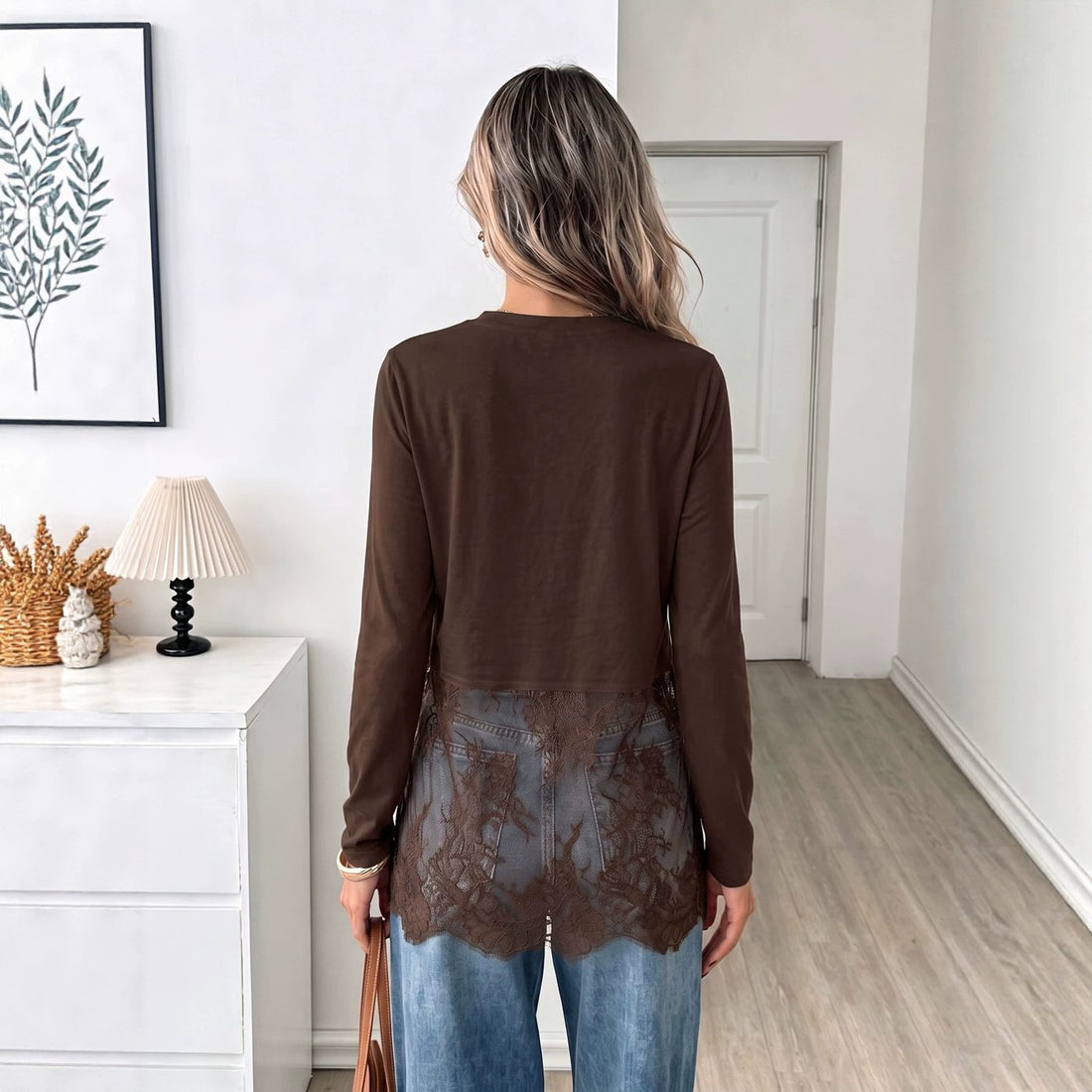 Black Lace Top