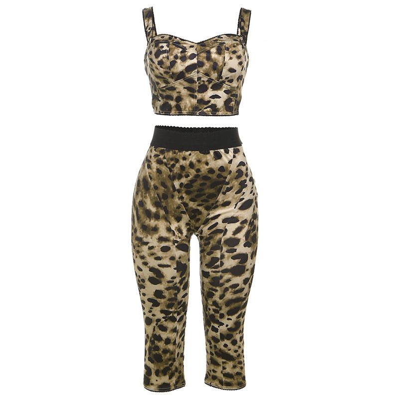 Leoparden-Print-Set
