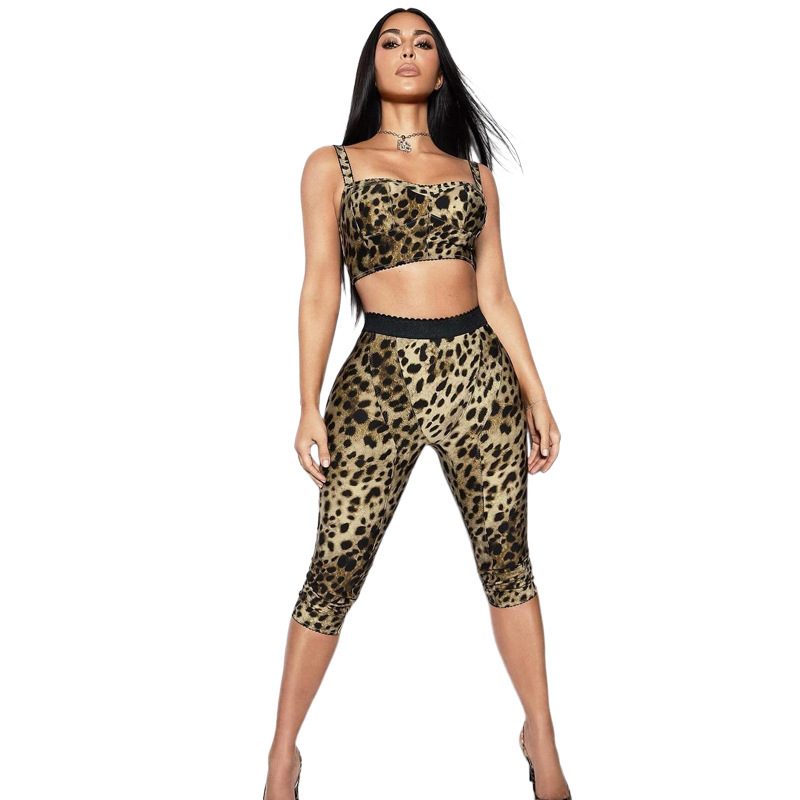 Leoparden-Print-Set