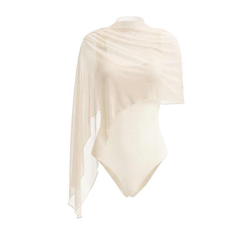Cremefarbenes Capelet-Set